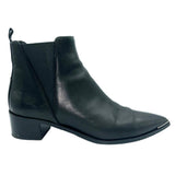 Acne Studios Black Leather Jensen Ankle Boots 40