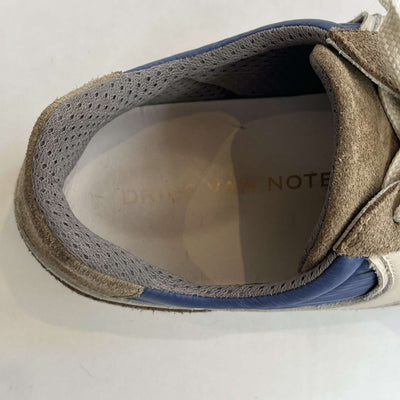 Dries Van Noten Blue White & Fawn Trainers 38