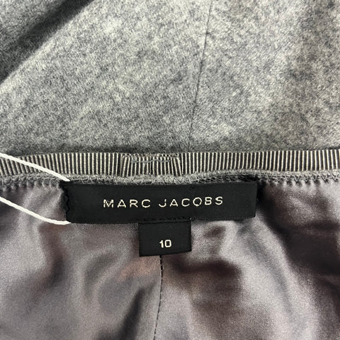 Marc Jacobs Grey Supersoft Fleece Midi Skirt M/L