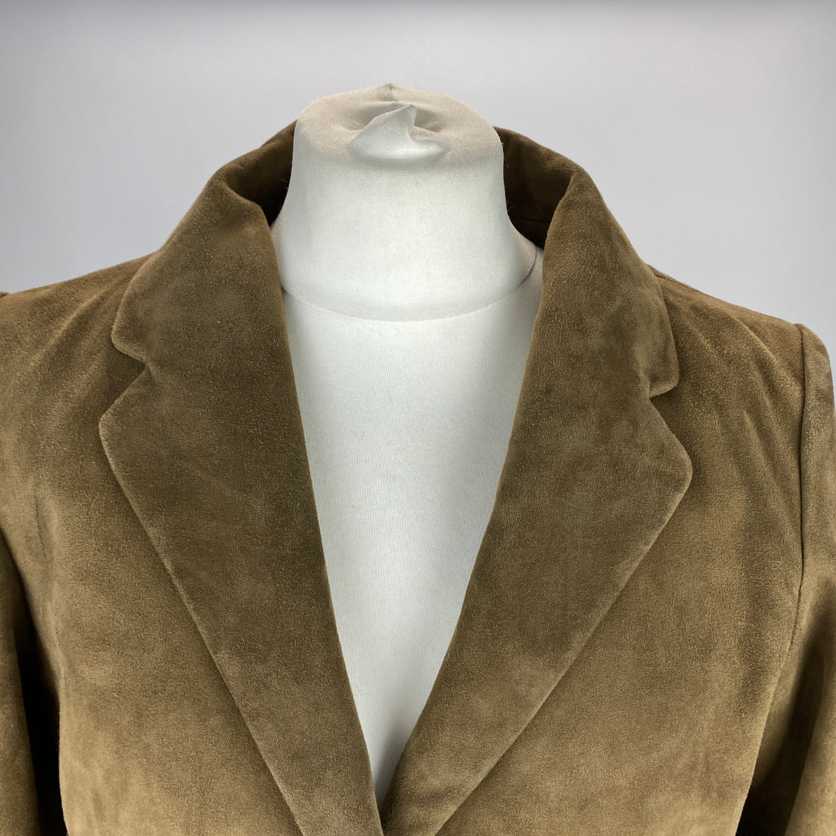 Ba&Sh New £420 Khaki Suede Crop Morfeo Jacket S-M