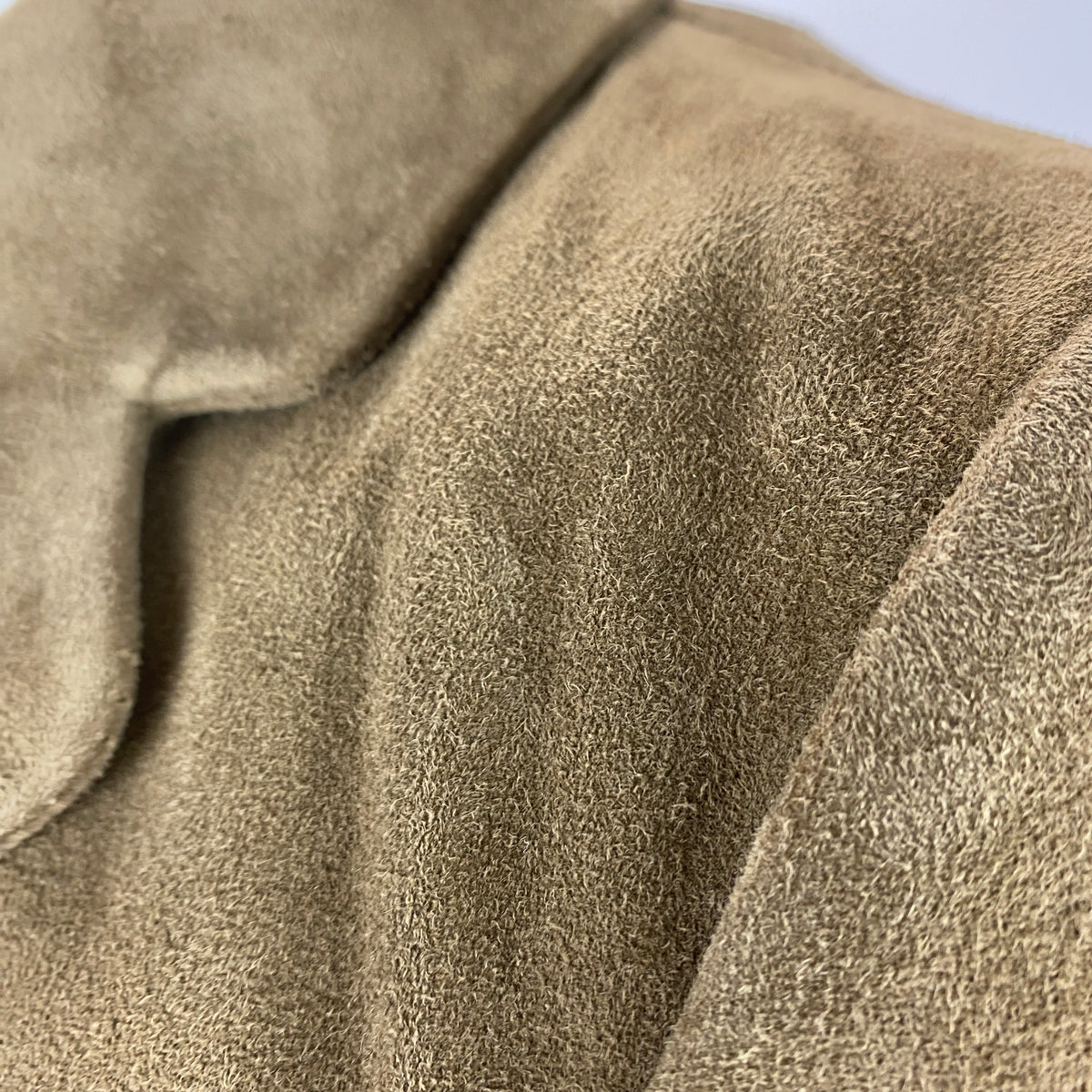 Ba&Sh New £420 Khaki Suede Crop Morfeo Jacket S-M