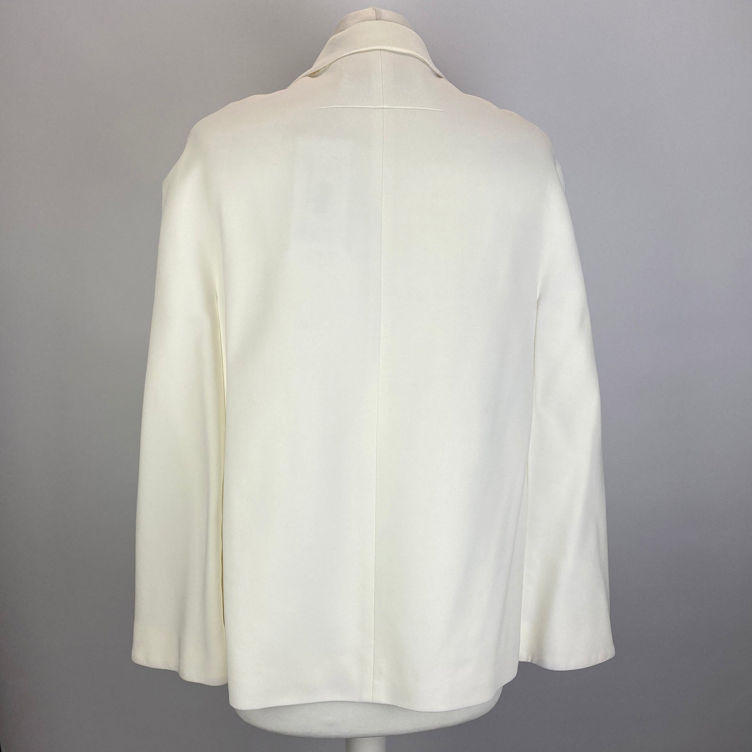 Givenchy New £1845 Ivory Smoking Cape Blazer S