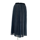 Weekend Max Mara Brand New Navy Sunray Net Skirt M