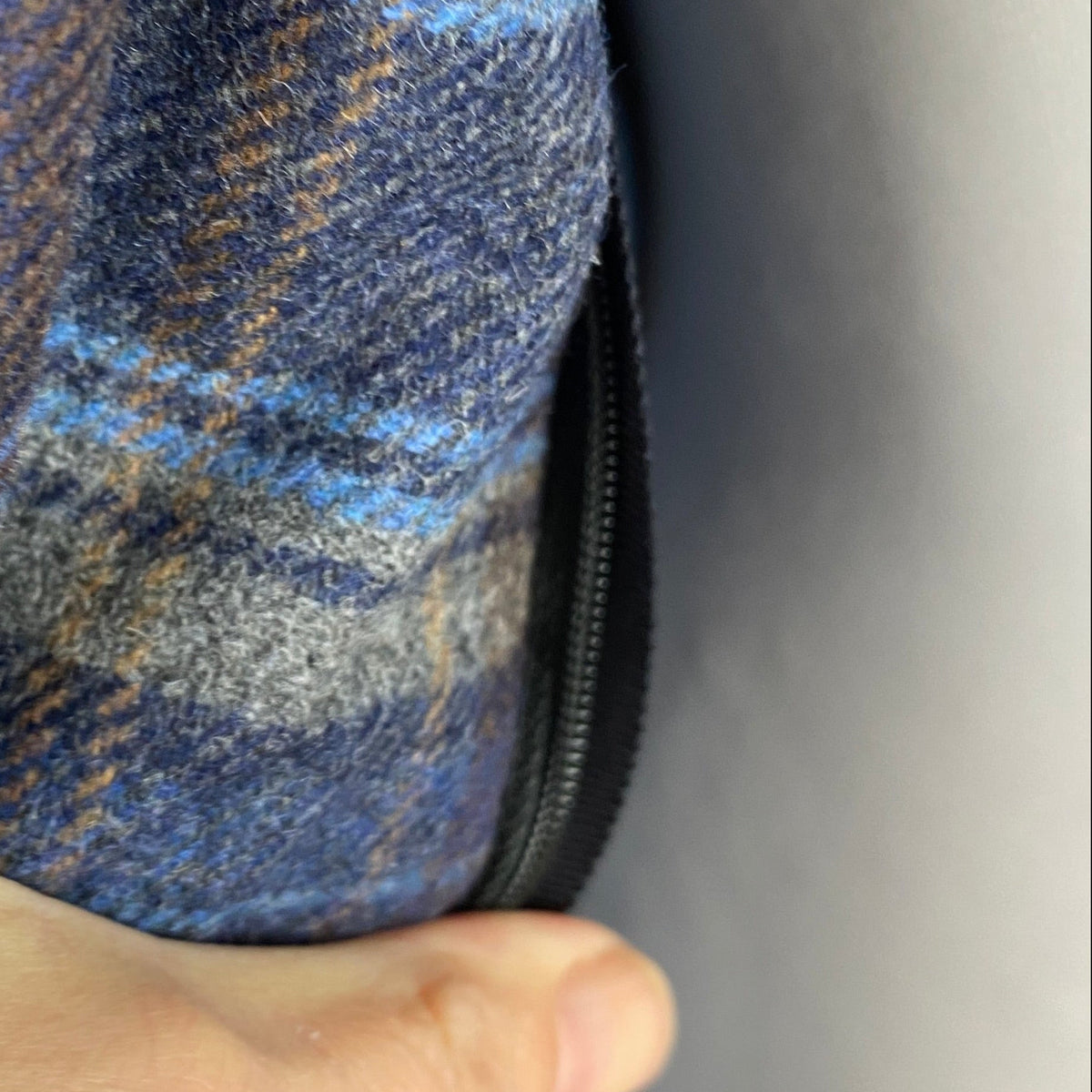 Veronica Beard £548 Blue Check Wool Dickey Jacket M-L