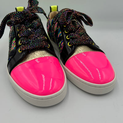 Christian Louboutin Brand New Fluro Gondoliere Trainers 37