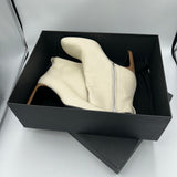 Rag & Bone £550 Ivory Ellis Ankle Boots 40