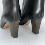 Chloe £750 Black Leather Ankle Boots 40