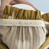 Anna Mason Straw Heart Print Cotton Bardot Dress S