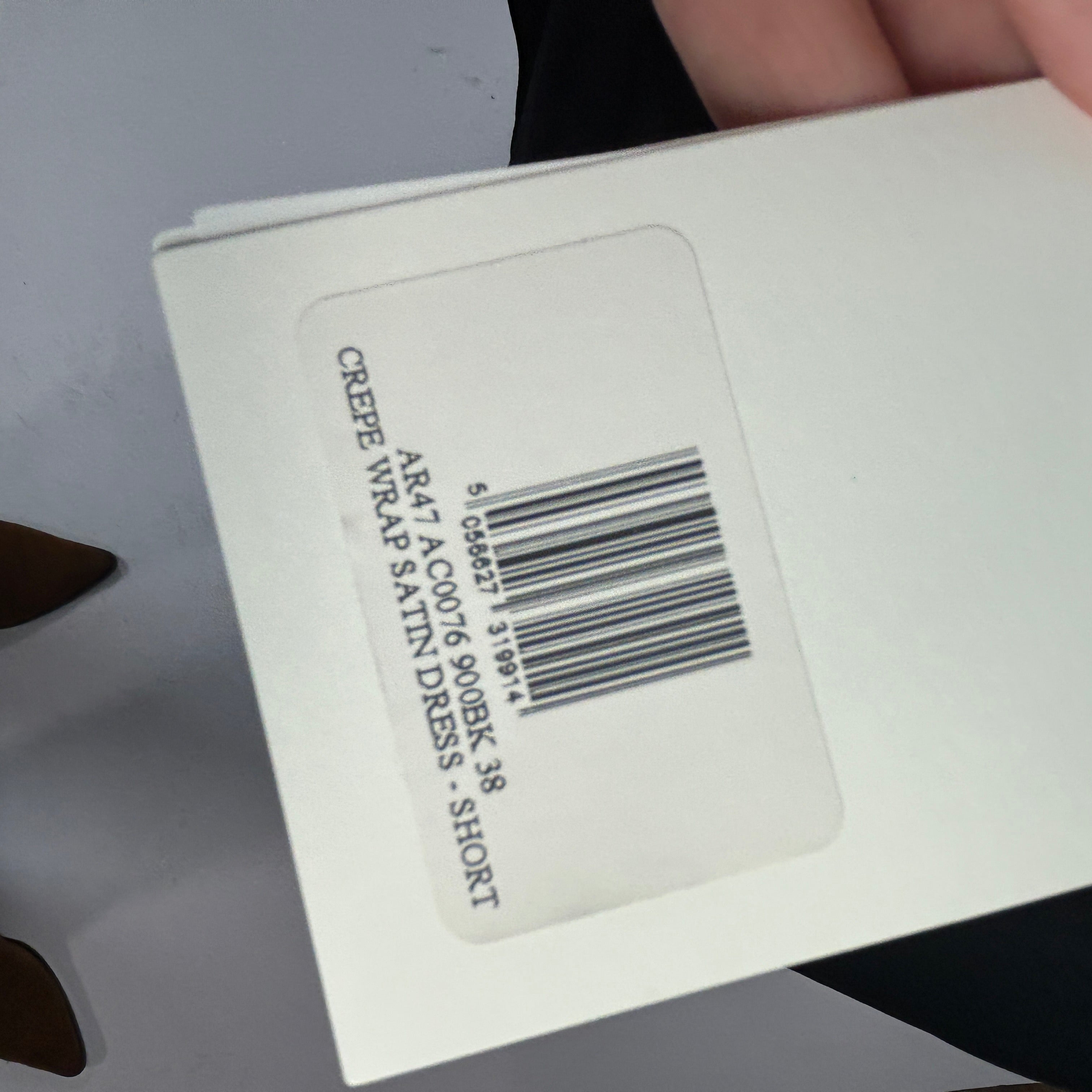 Phoebe Philo £1785 Black Crepe Satin Wrap Dress S