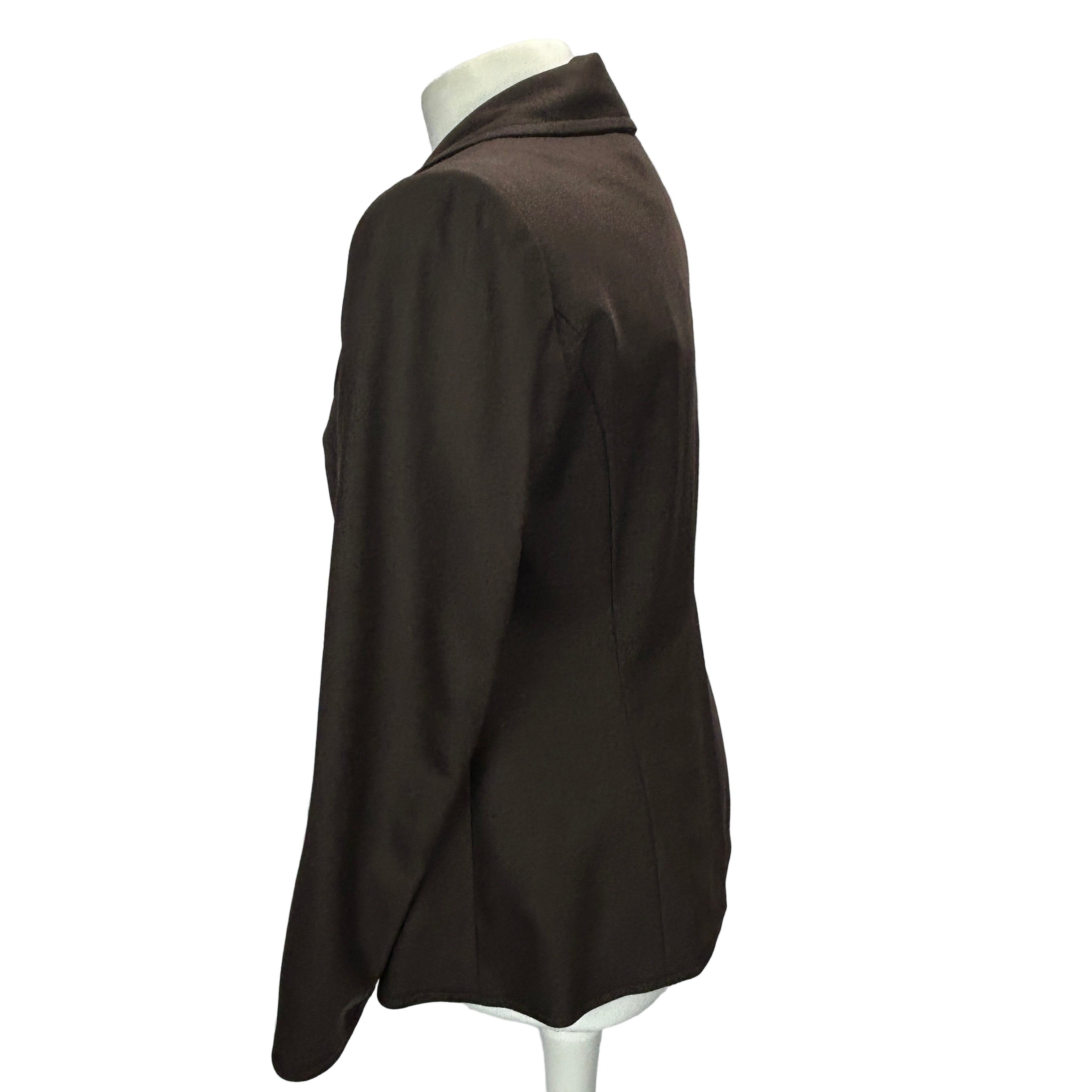 Jane Atelier New £790 Espresso Viper Blazer M