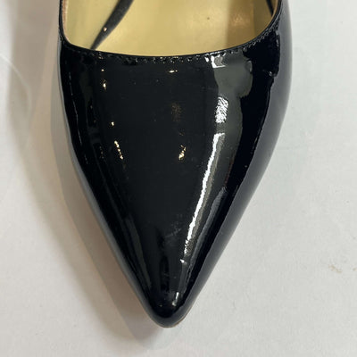 Jimmy Choo Black Patent Kitten Heels 39