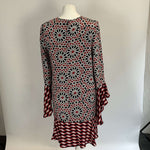 Beulah London Brand New £355 Portia Geometric Shift Dress S