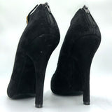 Dolce & Gabbana Black Suede & Lace Heels 38