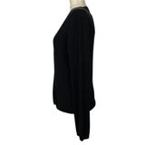 Miu Miu Black Cashmere & Silk Classic Cardigan M