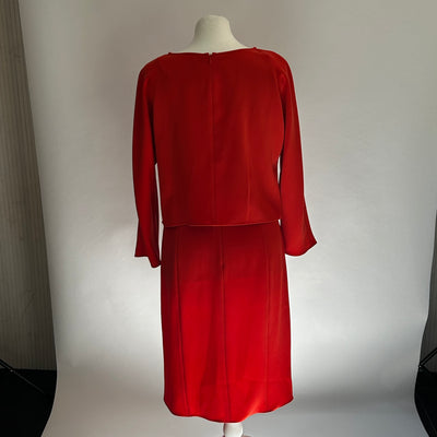 Armani Collezioni Ruby Mesh Panel Pocket Mini Dress M