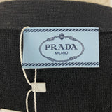 Prada Black Cashmere & Silk Classic Cardigan M