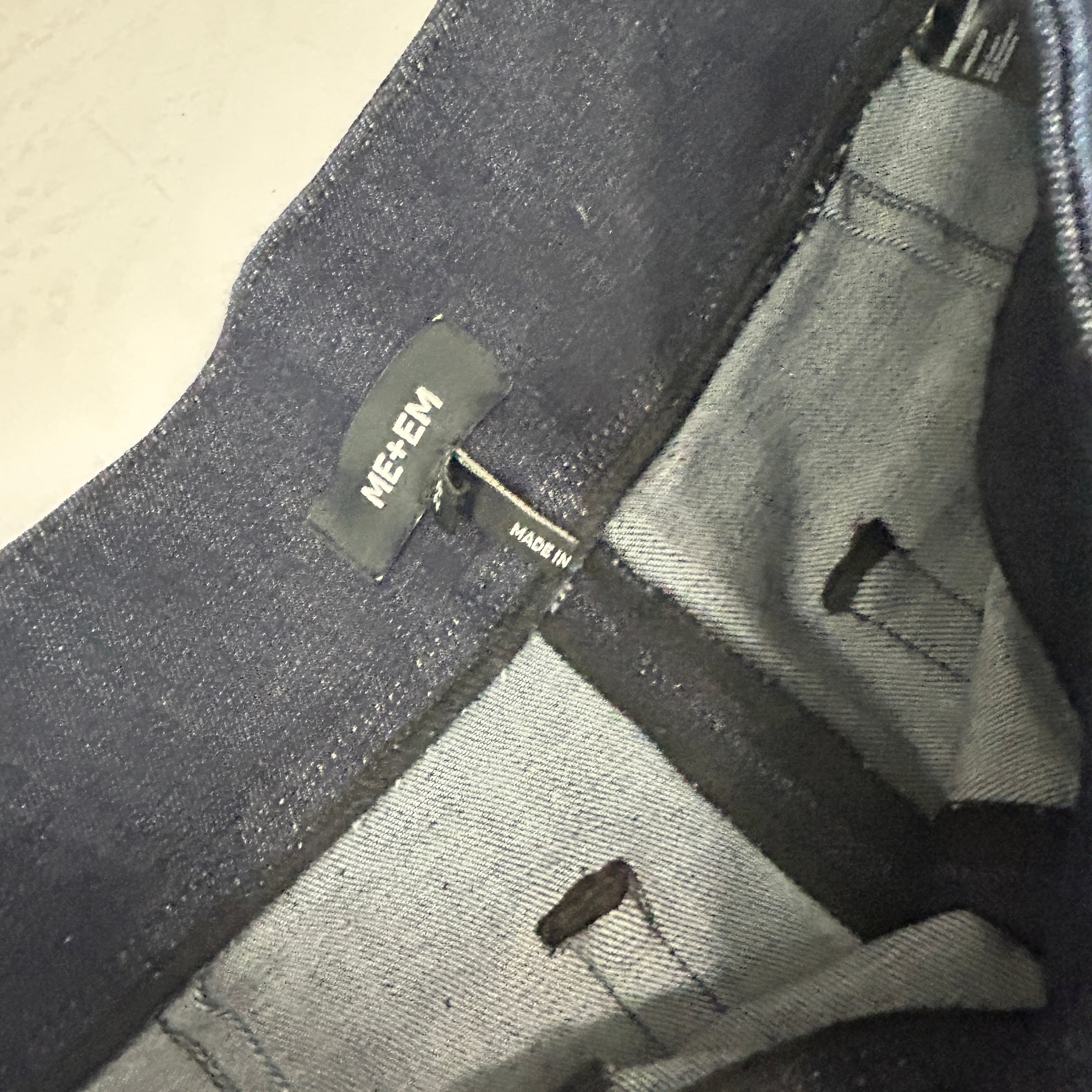 Me&Em Dark Denim Flared Trousers 27