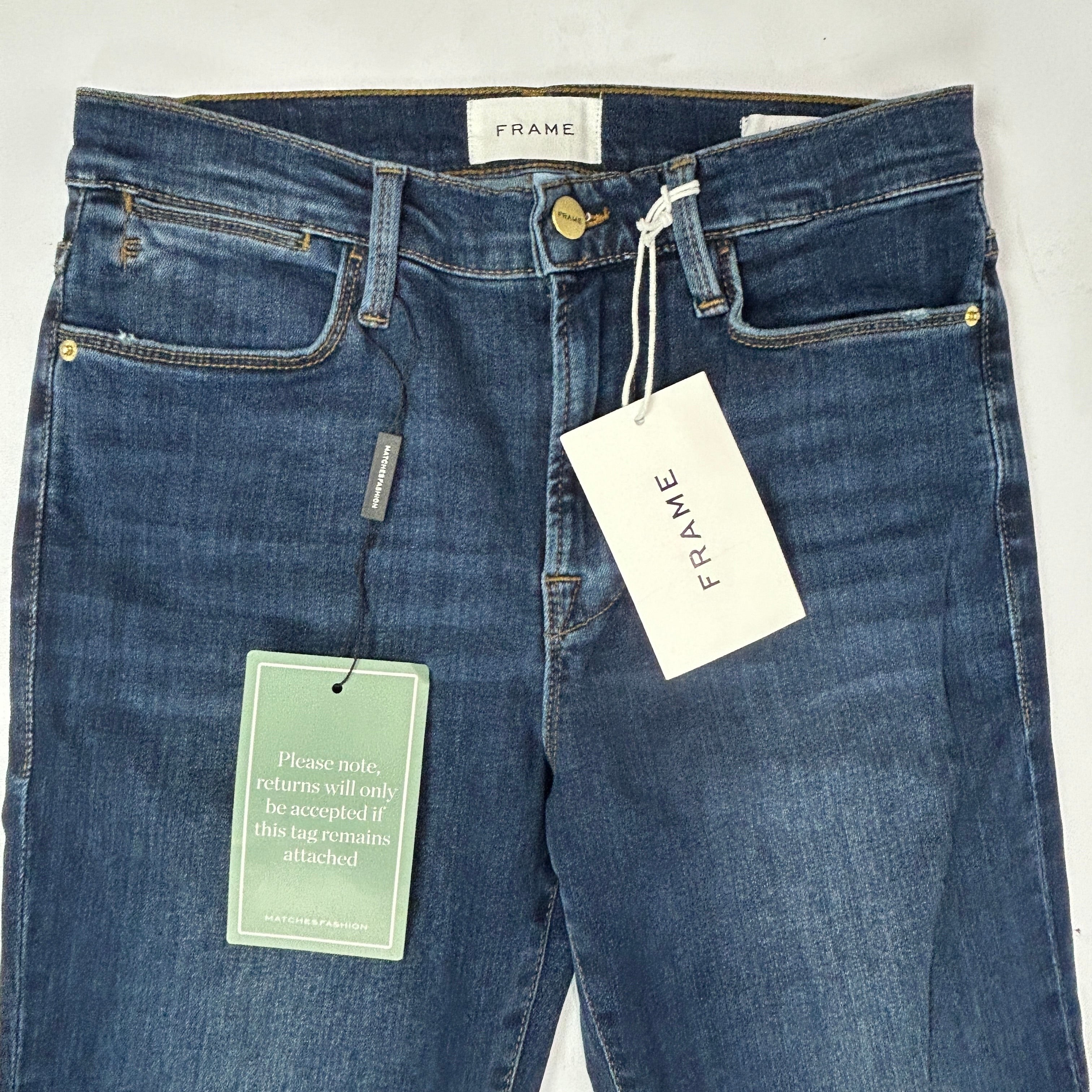Frame New  £260 Le High Flare Jeans 28