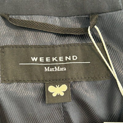Weekend Max Mara Navy Wool DB Jacket M