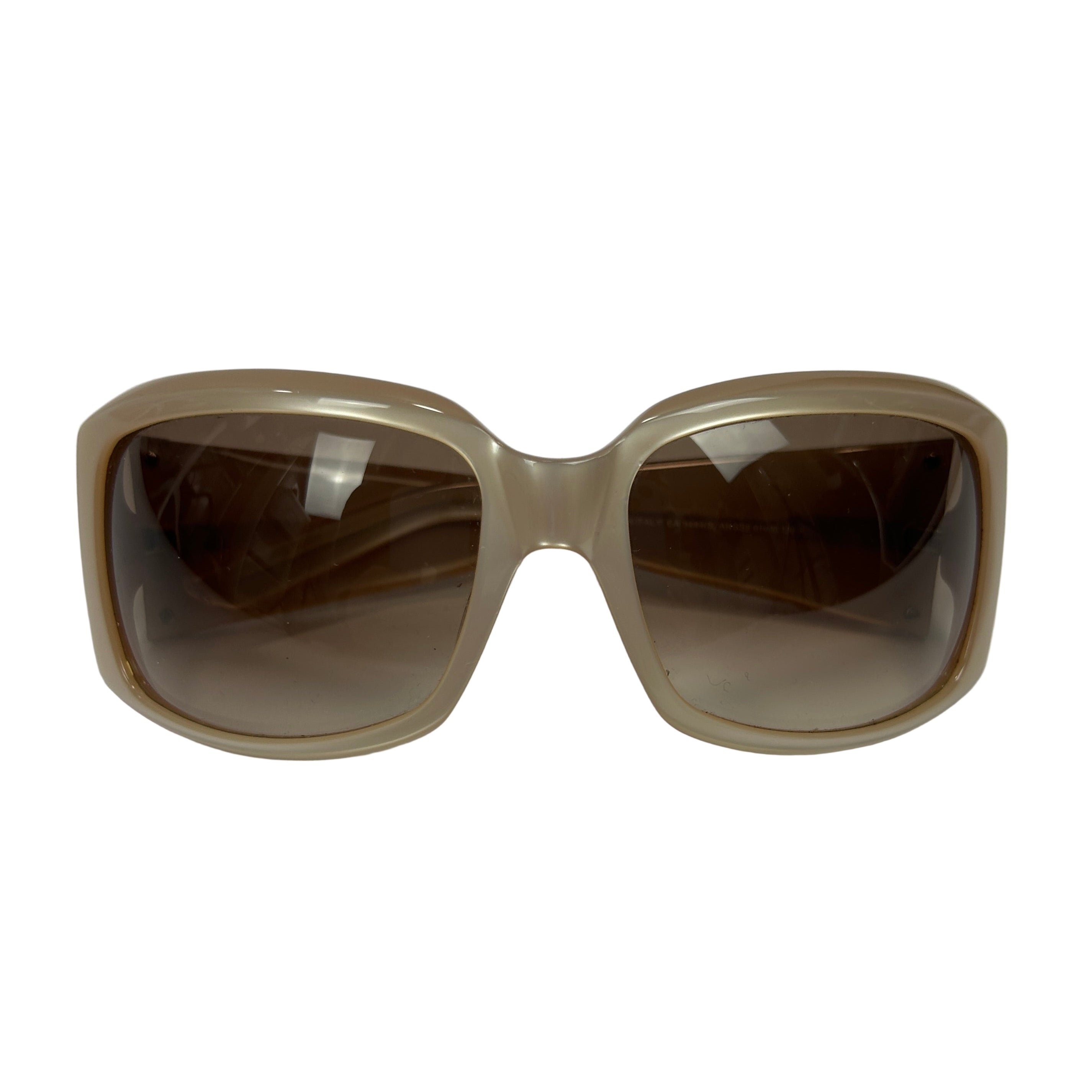 Emporio Armani New Pearlescent Beige Sunglasses