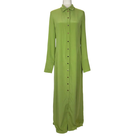 Olivia von Halle Brand New £530 Hero Matcha Dress S