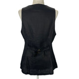 Reformation Brand New £148 Aspen Linen Waistcoat L