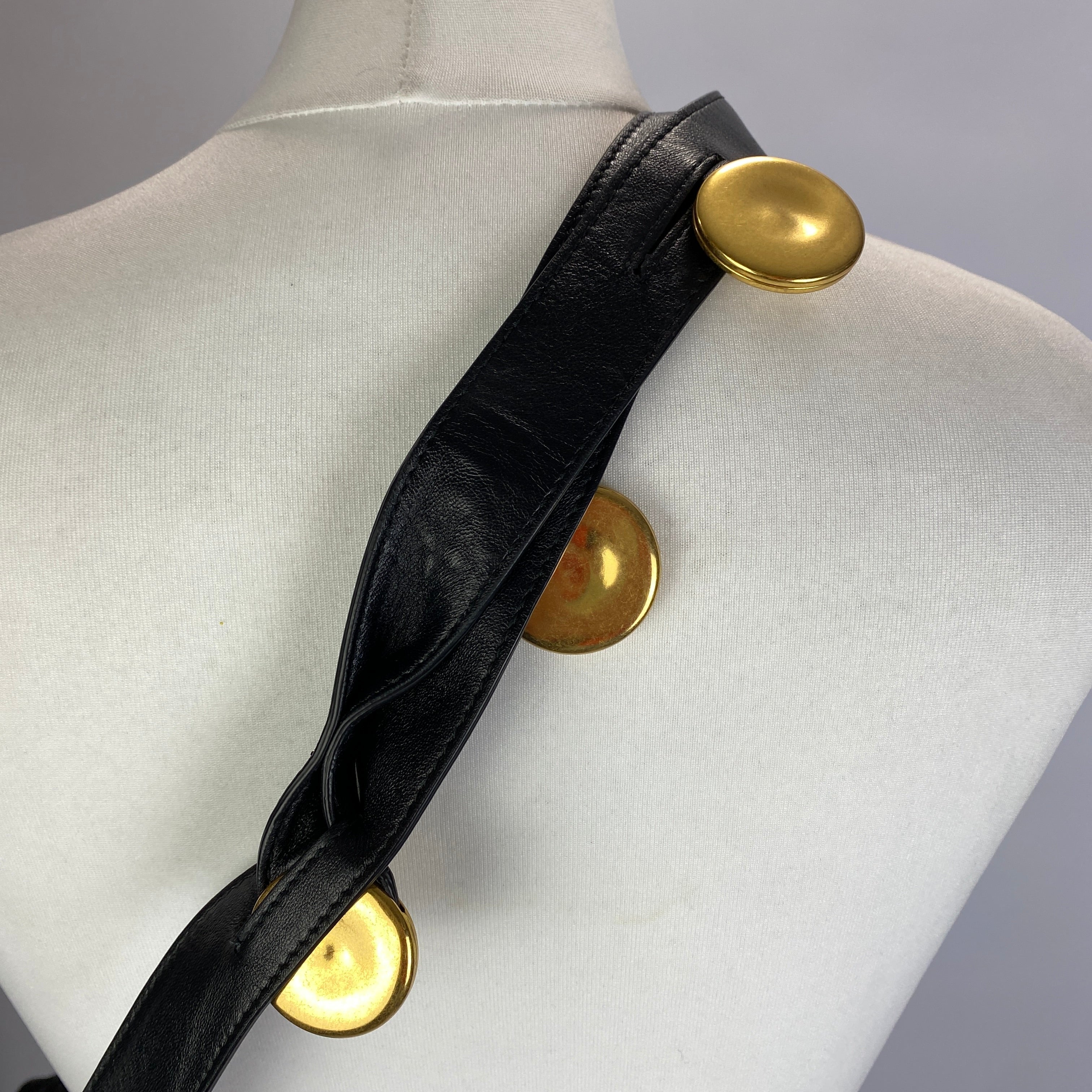 Bottega Veneta New £2285 Black Intrecciato The Fold Crossbody Bag