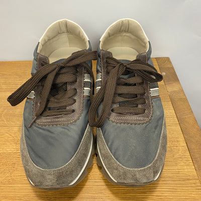 Brunello Cucinelli £555 Carbone Trainers 39.5