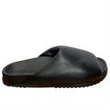 Rick Owens £661 Black Granolas Padded Slides 41