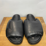 Rick Owens £661 Black Granolas Padded Slides 41