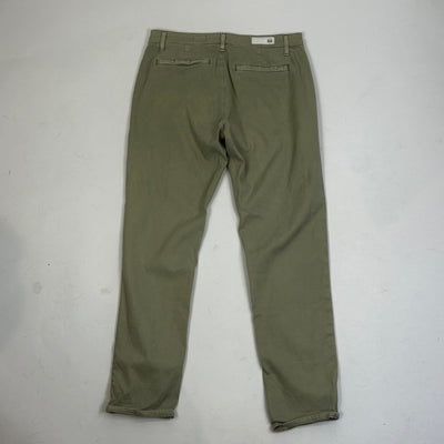 Adriano Goldschmied Caden Tailored Olive Trousers 30