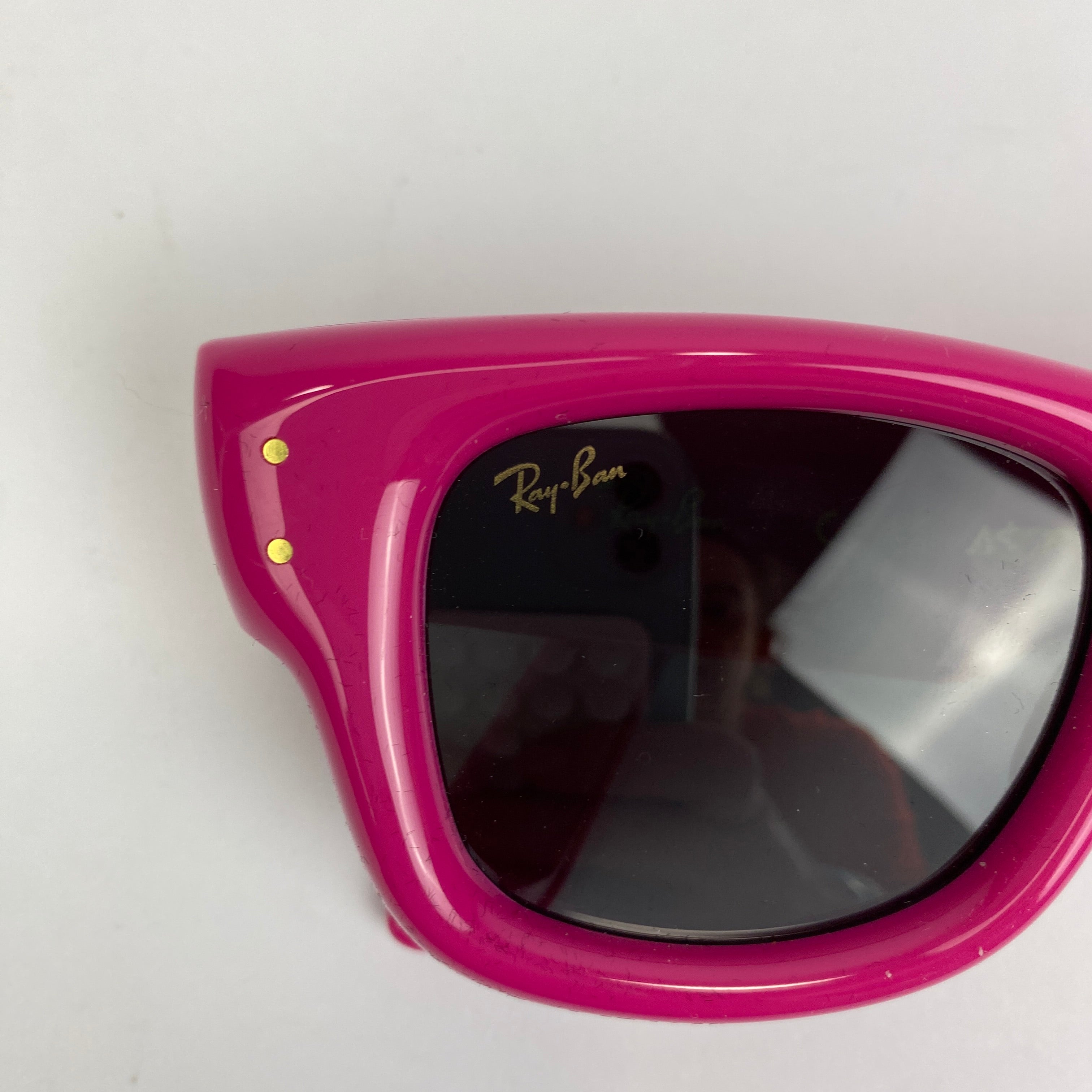 Ray-Ban New £164 Pink Puffer Wayfarer Sunglasses