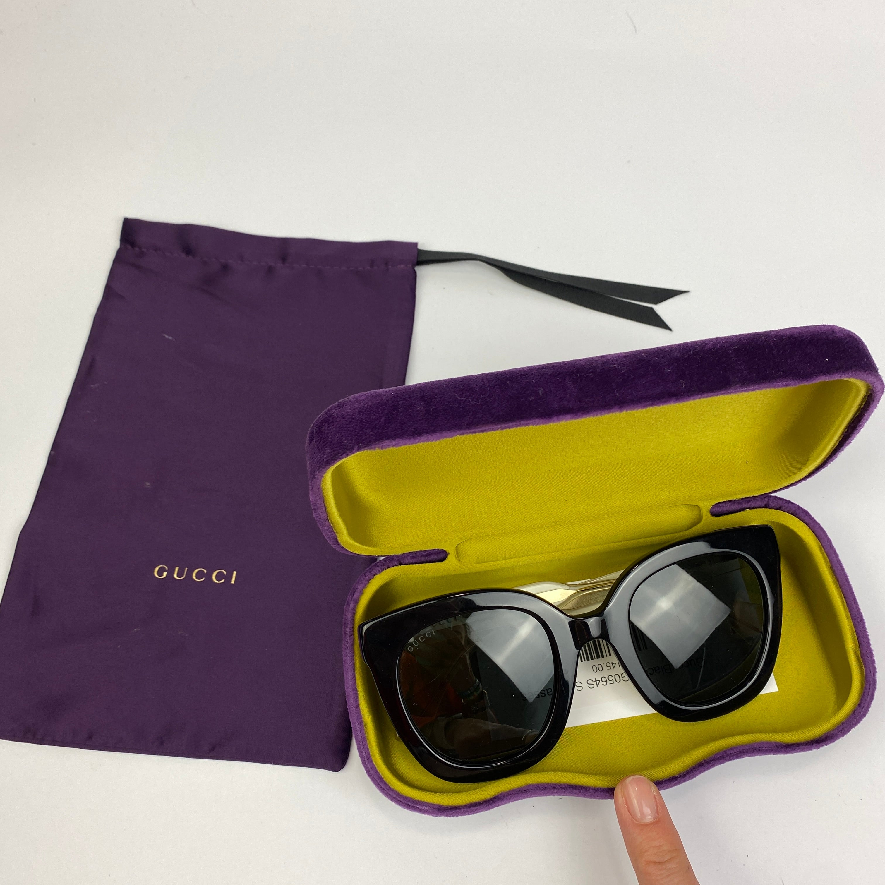 Gucci Black GG0564S Sunglasses