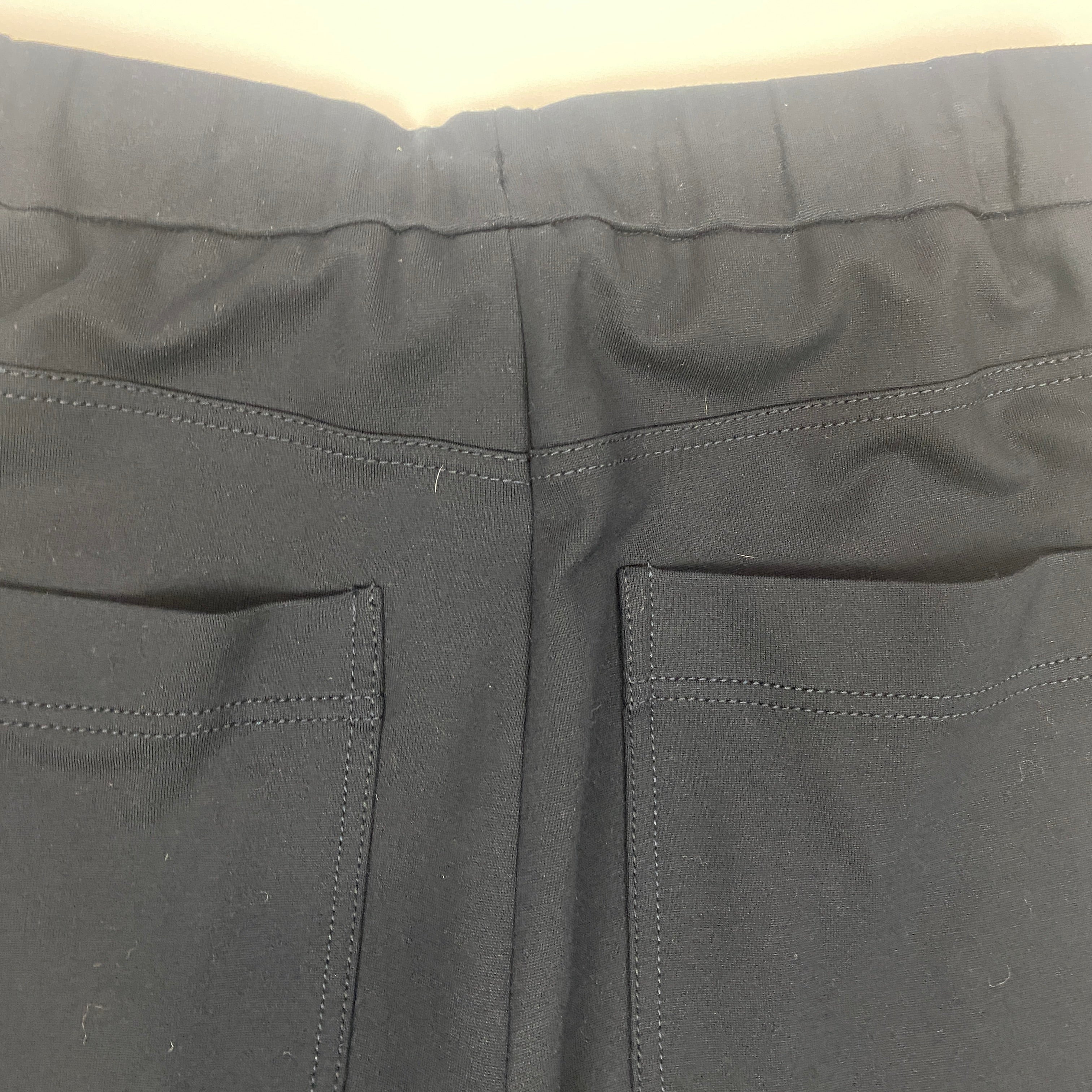 Me&Em Navy Thick Jersey Luxe Pants M