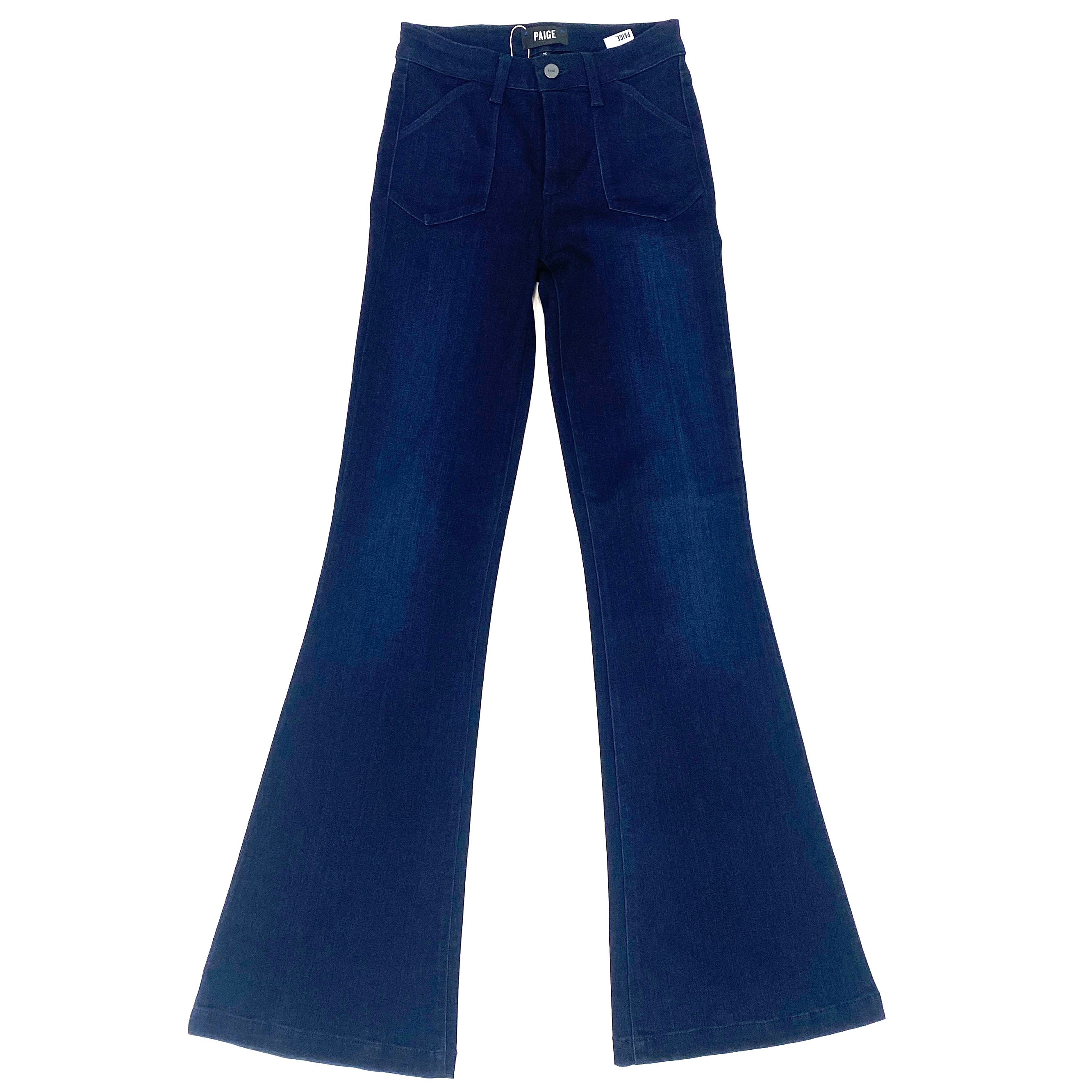 Paige New Navy Wash Superstretch Claribelle Jeans 25