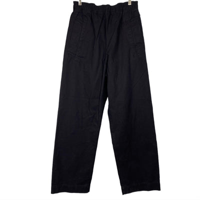 MHL Margaret Howell £265 Black Drill Cotton Pants M