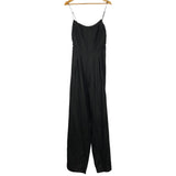 Faithfull The Brand New £260 Black Linen Antibes Jumpsuit XL