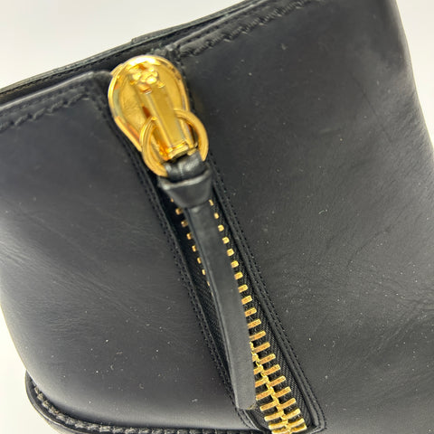 Giuseppe Zanotti Black Biker Ankle Boots 36