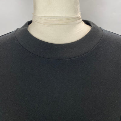 Alexander McQueen £620 Black Jersey Puff Sleeve Top XS