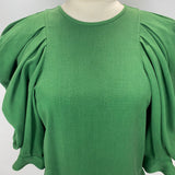 Isabel Marant £580 Emerald Green Surya Top S