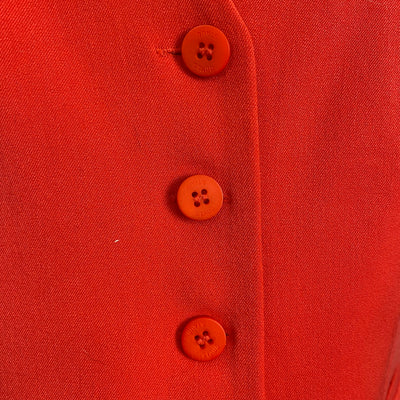 Staud Brand New £215 Orange Waistcoat S