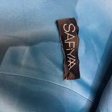 Safiyaa Blue Satin Twist Vest XS/S