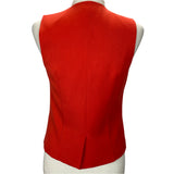 Staud Brand New £215 Orange Waistcoat S