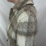 Acne Studios_Cream Check Alpaca & Mohair Belted Coat XXS