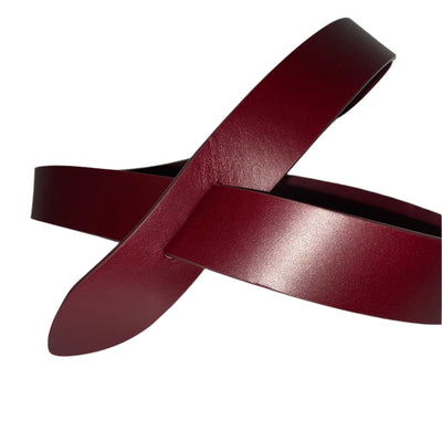 Isabel Marant Brand New £150 Burgundy Lecce Leather Belt M