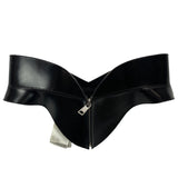 Alexander McQueen Brand New £1278 Black Leather Corset Belt S