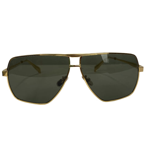 Celine £390 Angular Gold Aviator Sunglasses