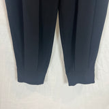 Stella McCartney Brand New Black Crepe Chelsea Trousers L