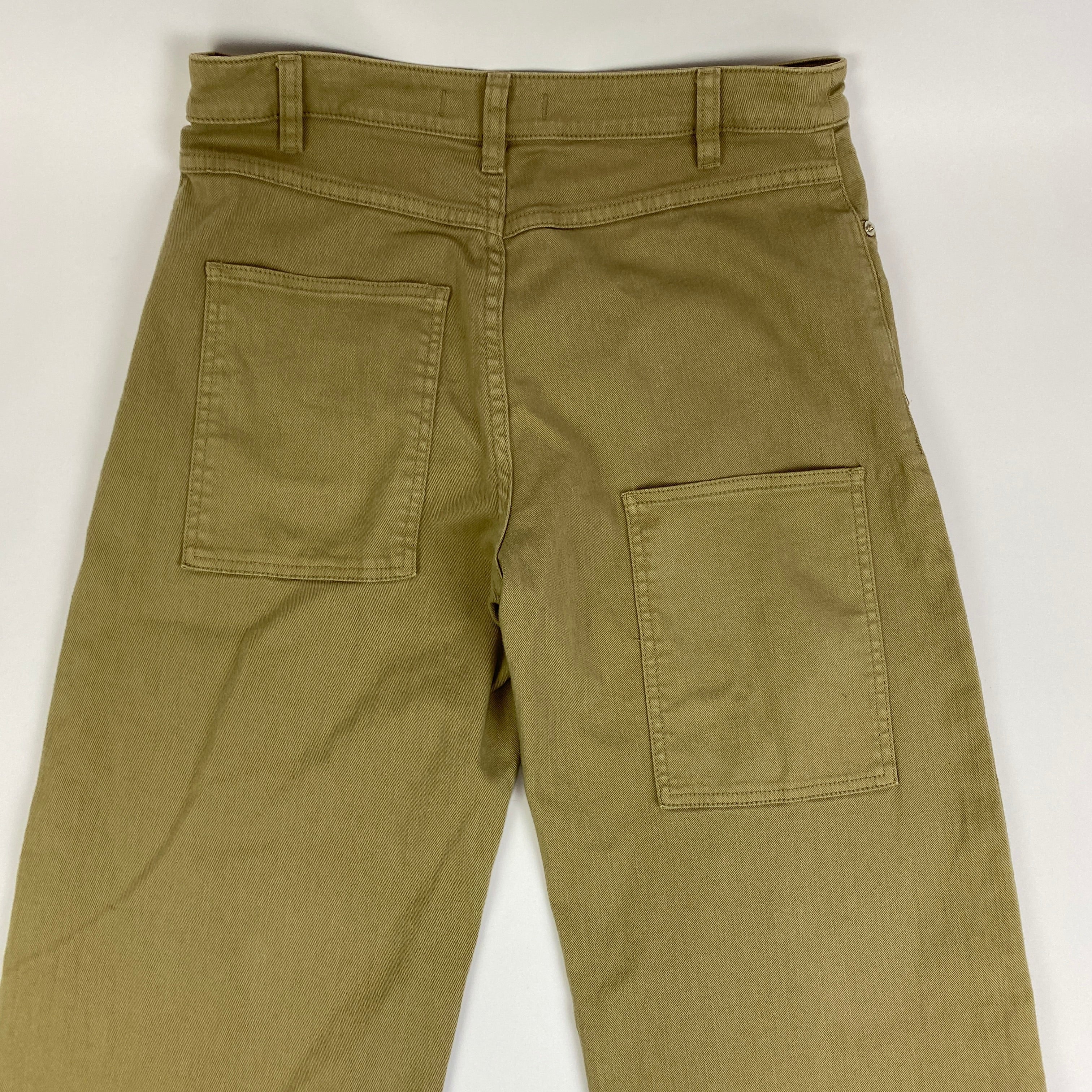 Tibi Sage Straight Leg Stretch Jeans 27