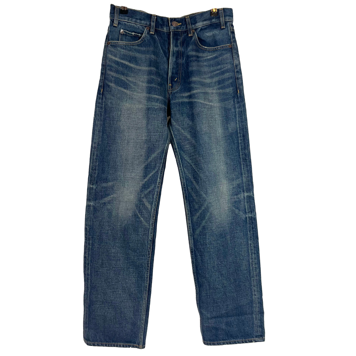 Celine £890 Mid Wash Straight Leg Jeans S